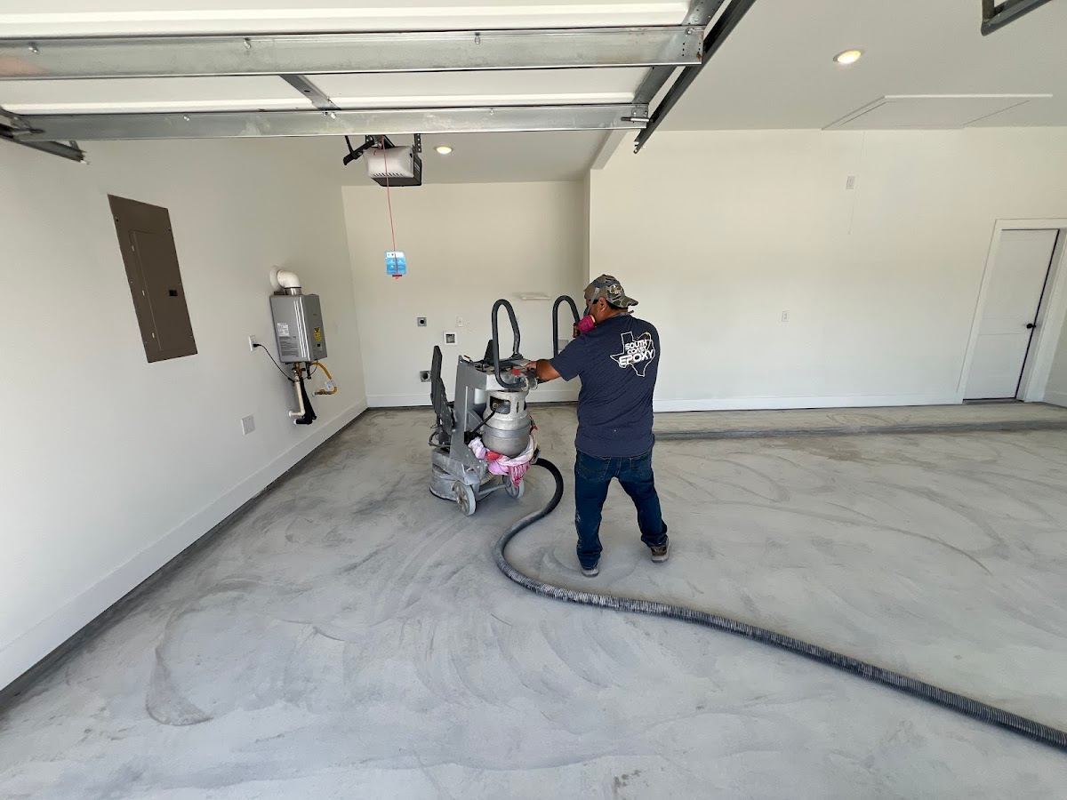 Diamond grinding that removes old coatings and profiles concrete for a lasting bond.