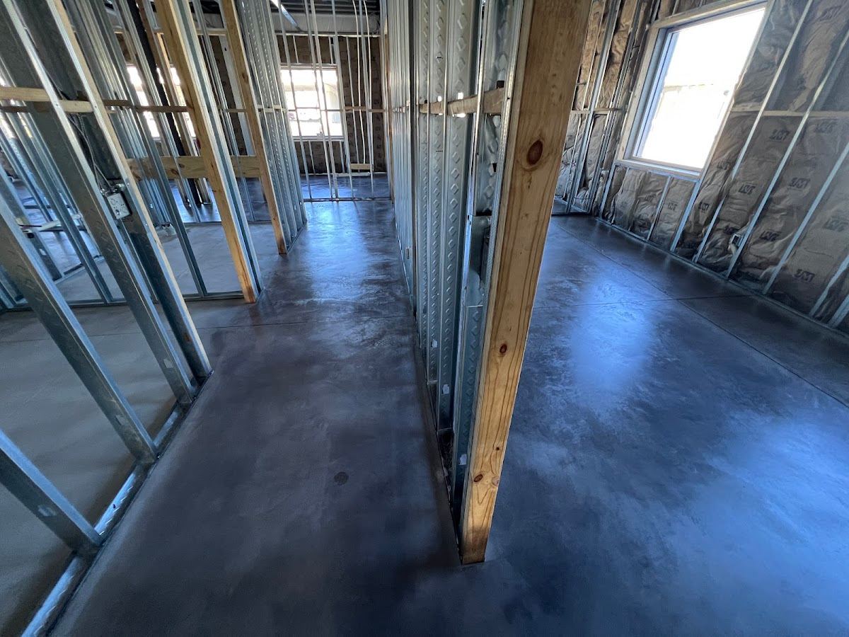 Protective and decorative concrete coatings for interiors, patios and porches.